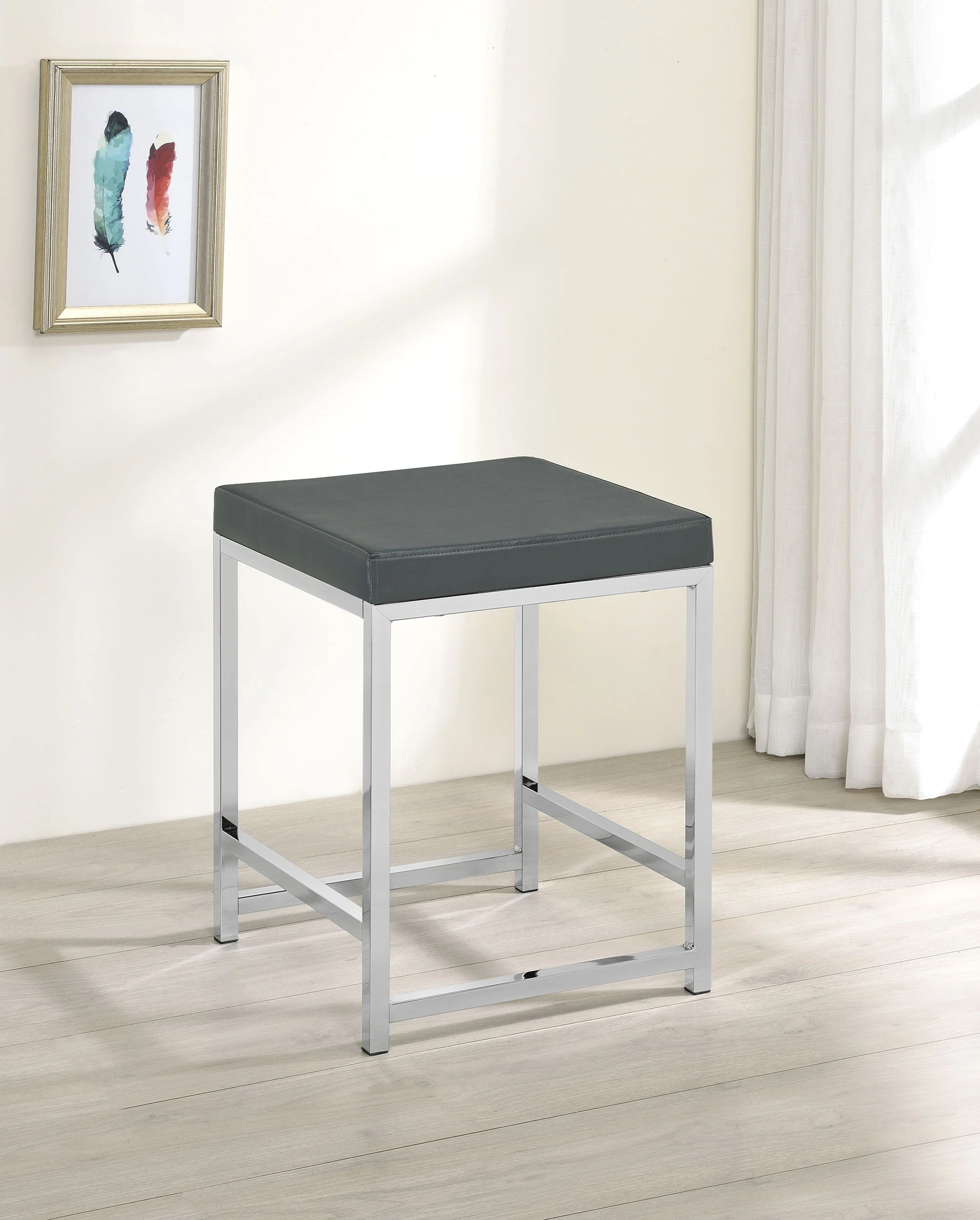 Afshan Makeup Vanity Stool - Image 2