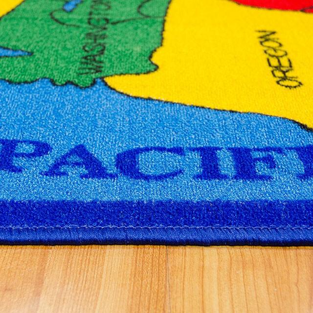 ABBEY Us Map 5' X 8' Area Rug - Image 3