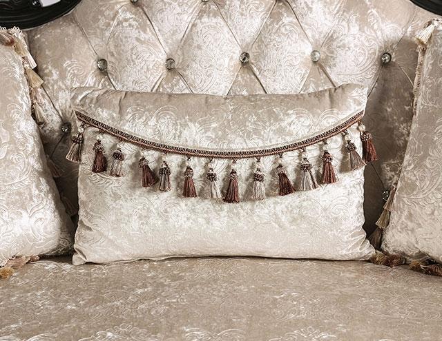Acapulco White & Espresso Loveseat - Image 14
