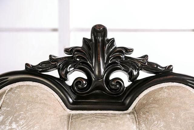 Acapulco White & Espresso Loveseat - Image 16