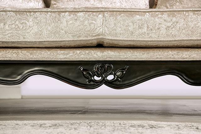 Acapulco White & Espresso Loveseat - Image 18