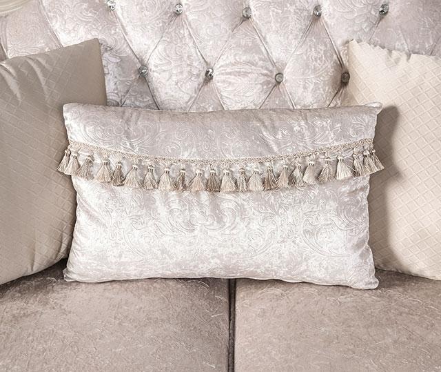 Acapulco White & Espresso Sofa - Image 5