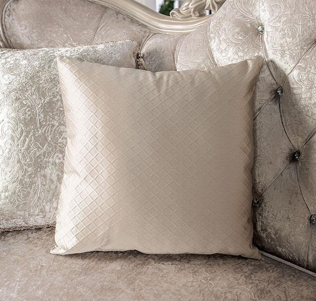 Acapulco White & Espresso Sofa - Image 6