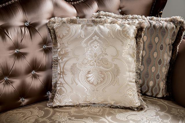 Albacete Loveseat Campage & Walnut - Image 14