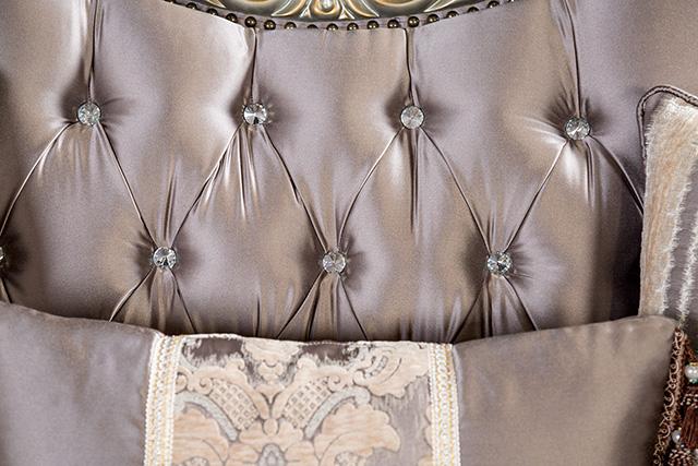 Albacete Sofa Campage & Walnut - Image 9