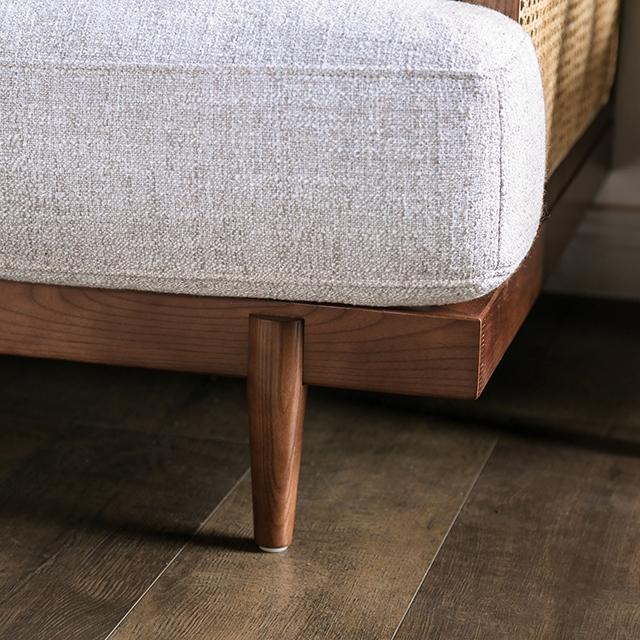ALESUND Sofa, Beige/Light Oak, Natural & Brown - Image 10