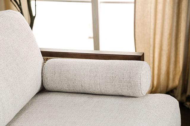 ALESUND Sofa, Beige/Light Oak, Natural & Brown - Image 9