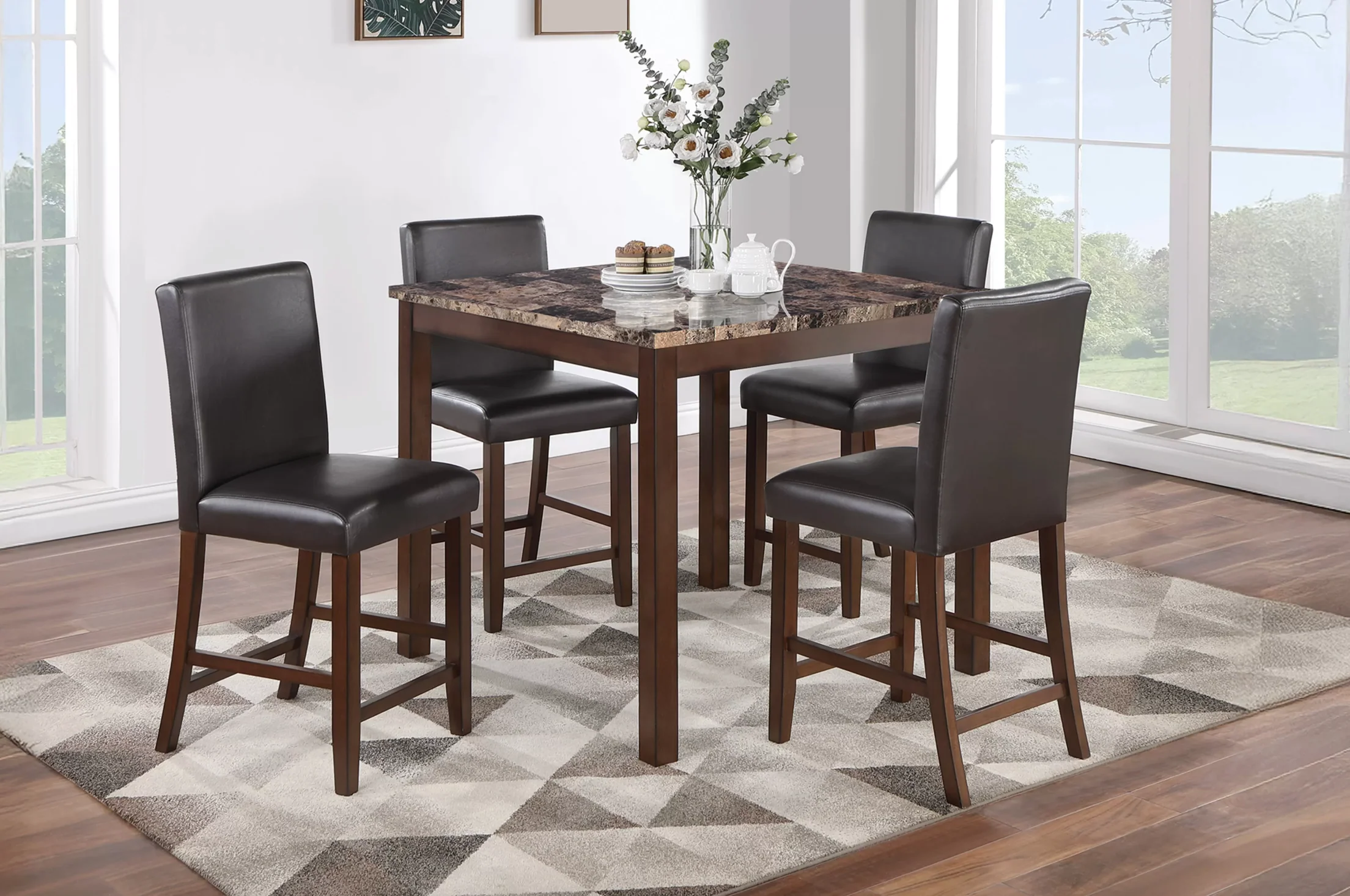 Alexa Counter Height Dining Set - Image 2