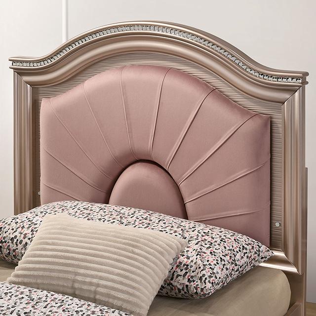 Allie Bed Beige & Pink - Image 9