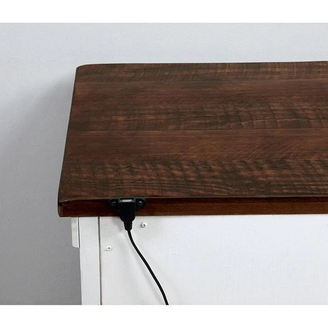 ALYSON Night Stand w/ USB Plug - Image 4