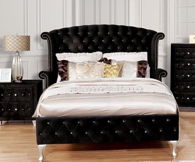 Alzir Gray & Black Queen & E.King Bed - Image 7