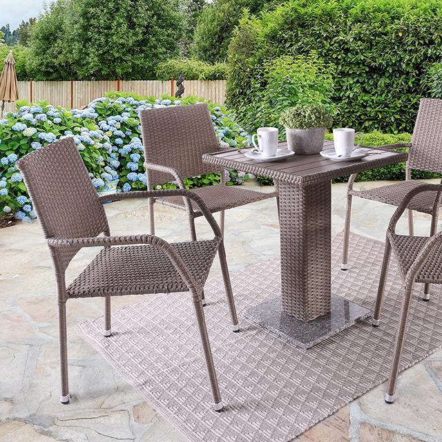 Aminta 3 & 5 Piece Patio Bistro Set - Image 3