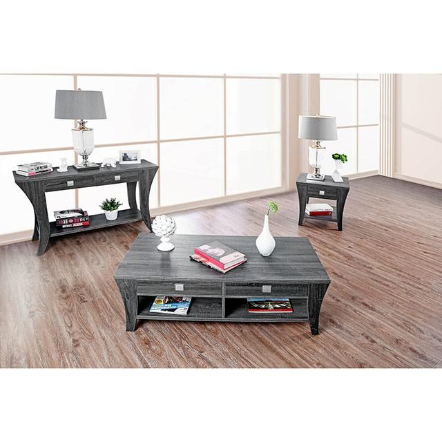 Amity Gray Sofa Table - Image 3