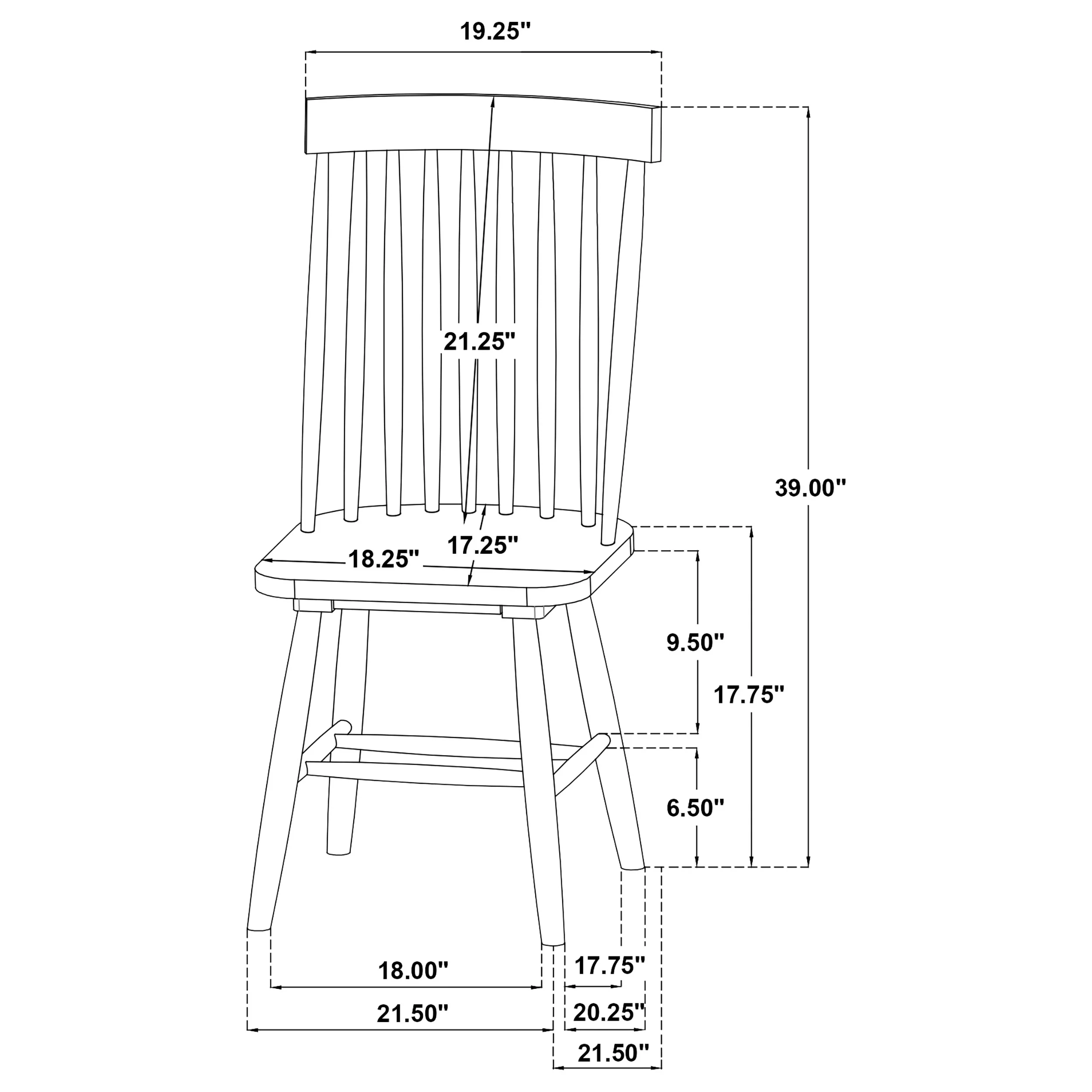 Andrews Dining Side Chair - Image 12
