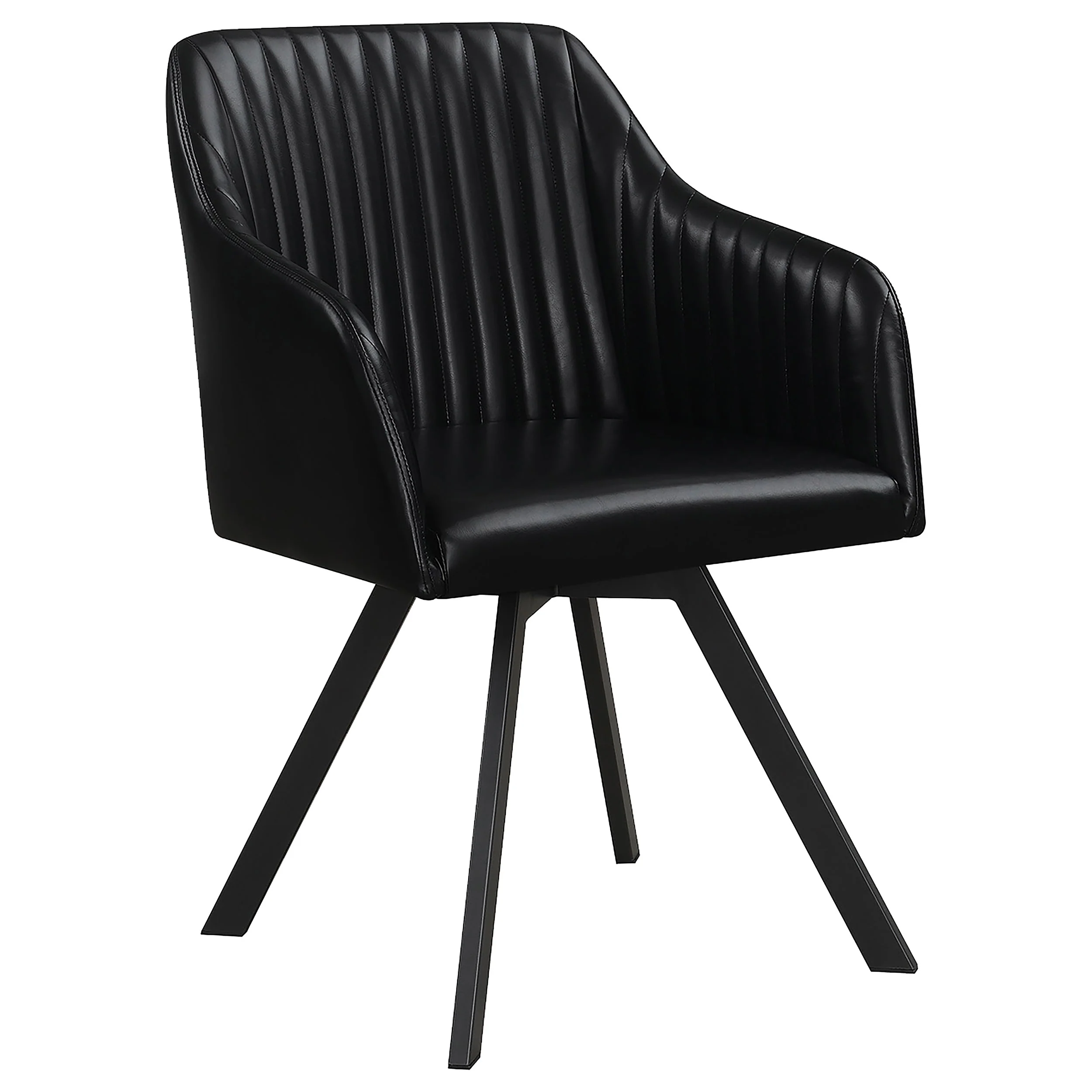 Arika Swivel Dining Arm Chair