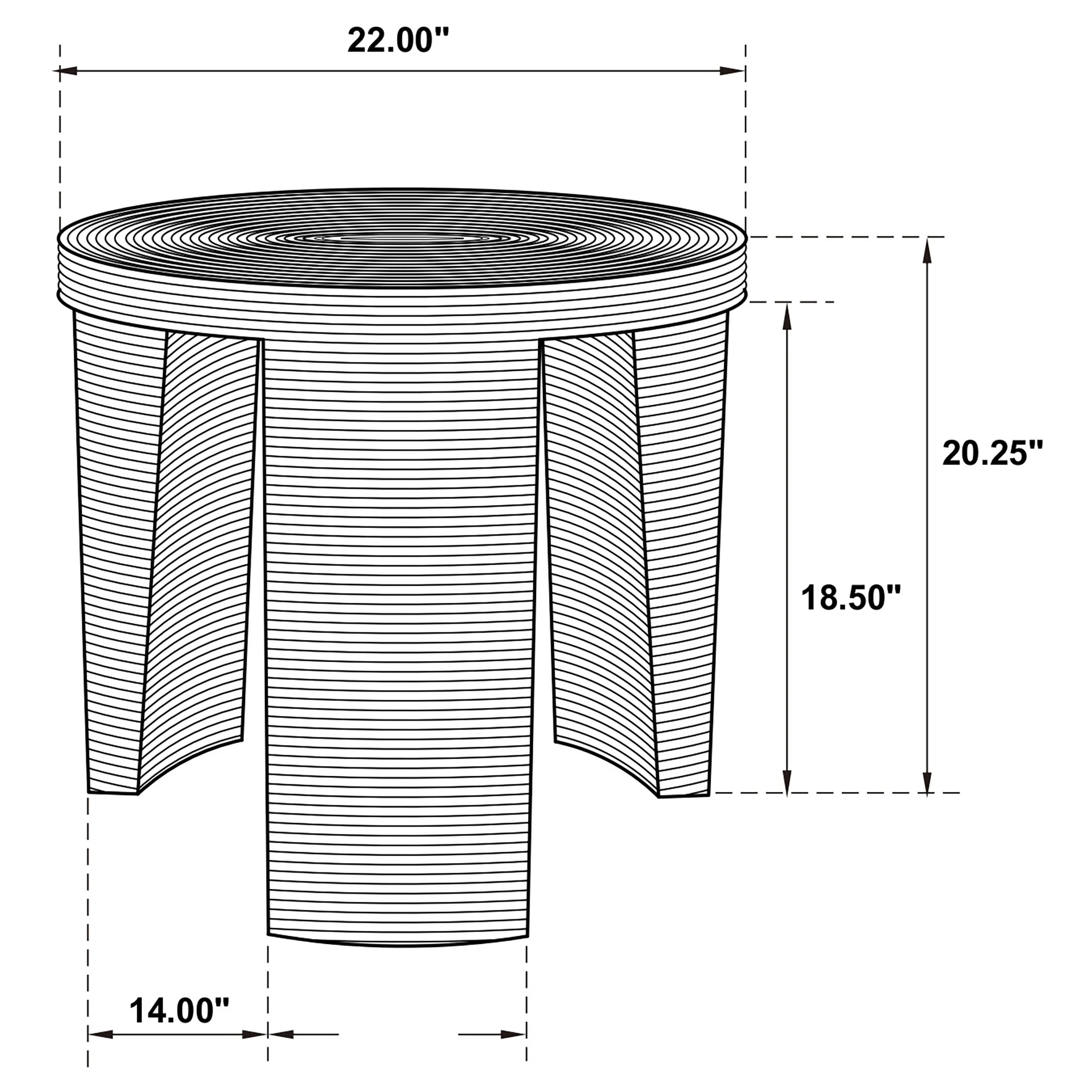 Artina End Table - Image 6