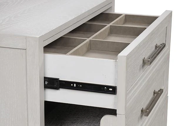 Ashbourne Bedside Vanity Set with Stool Contemporary - Image 10