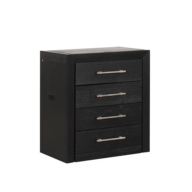 Ashbourne Bedside Vanity Set with Stool Contemporary - Image 3