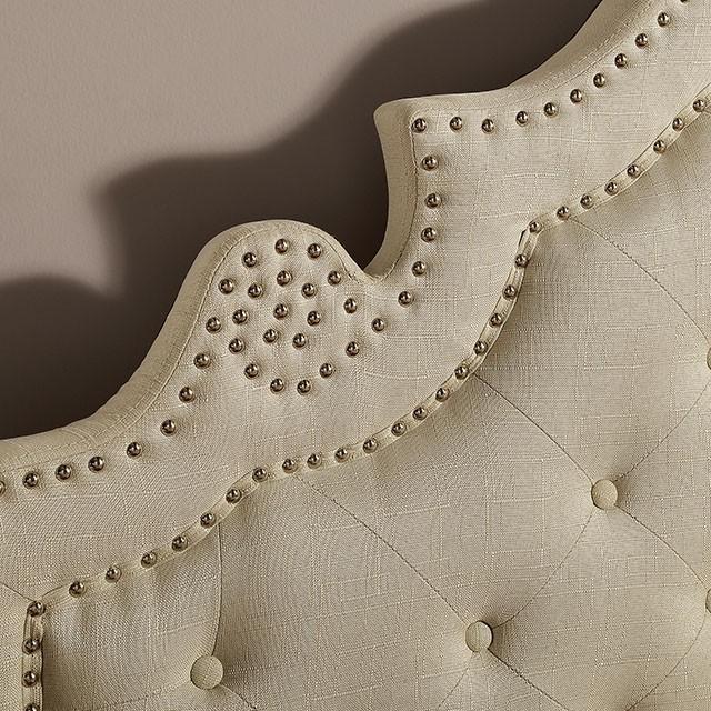 Aubree Bed Beige - Image 4