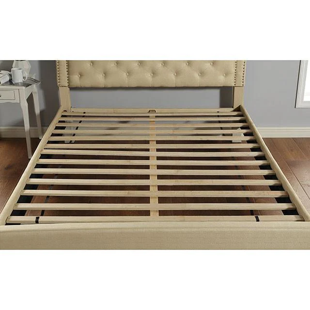 Aubree Bed Beige - Image 5