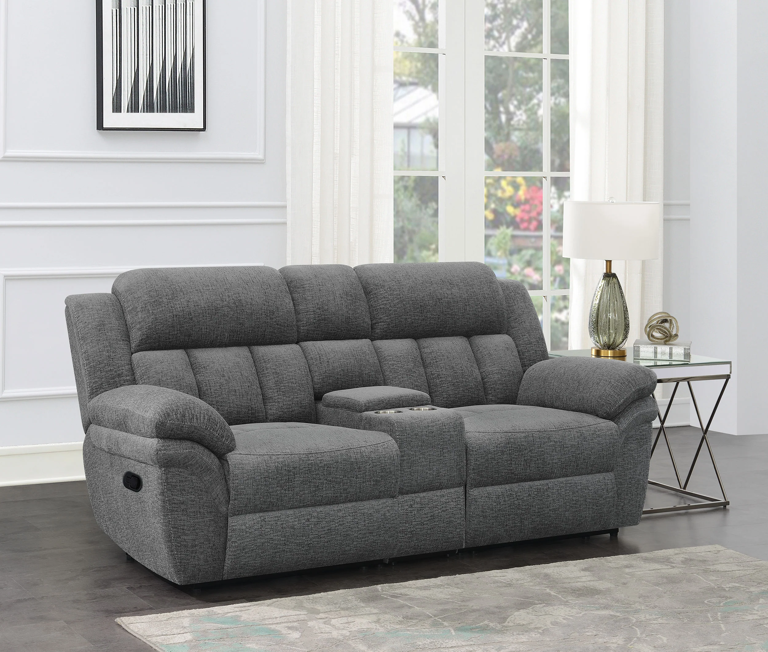 Bahrain Reclining Loveseat - Image 2