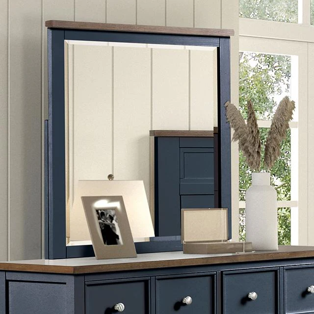 Bed Pinetop Blue & White - Image 2