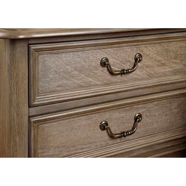 BELGRADE I Rustic Natural Tone Chest - Image 3