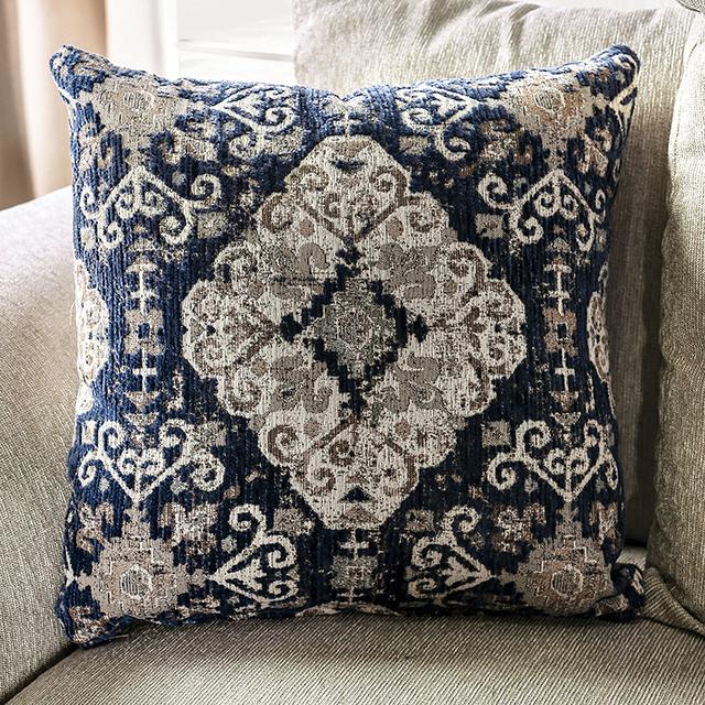 BELSIZE Loveseat Grey, Beige, & Choclate - Image 14