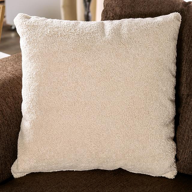 BELSIZE Loveseat Grey, Beige, & Choclate - Image 20