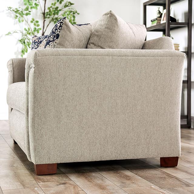 BELSIZE Sofa, Beige/Navy - Image 7