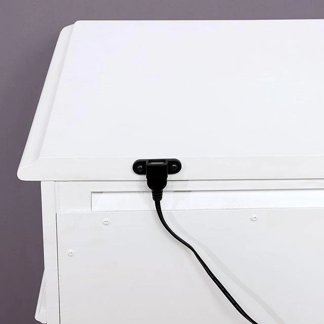 BELVA Night Stand w/ USB Outlet - Image 4