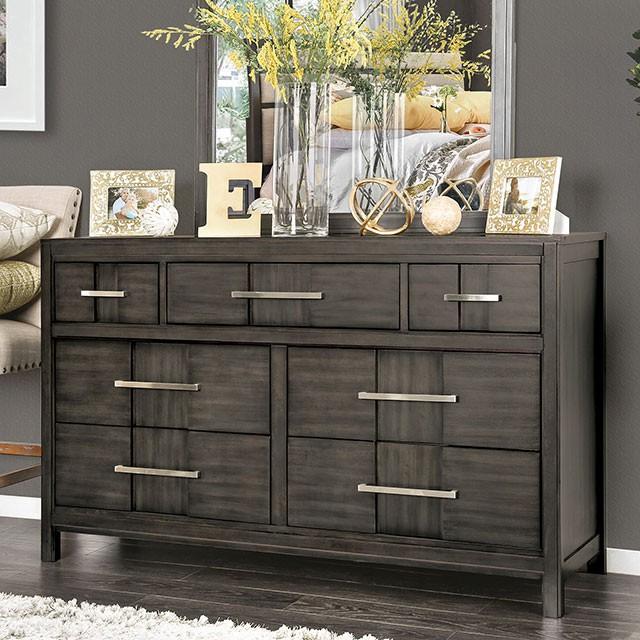 Berenice Dresser White, Gray, & Espresso - Image 10