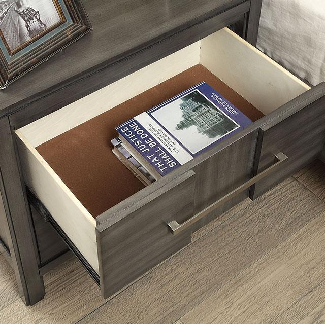 Berenice Dresser White, Gray, & Espresso - Image 13