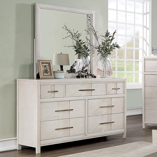 Berenice Dresser White, Gray, & Espresso - Image 7