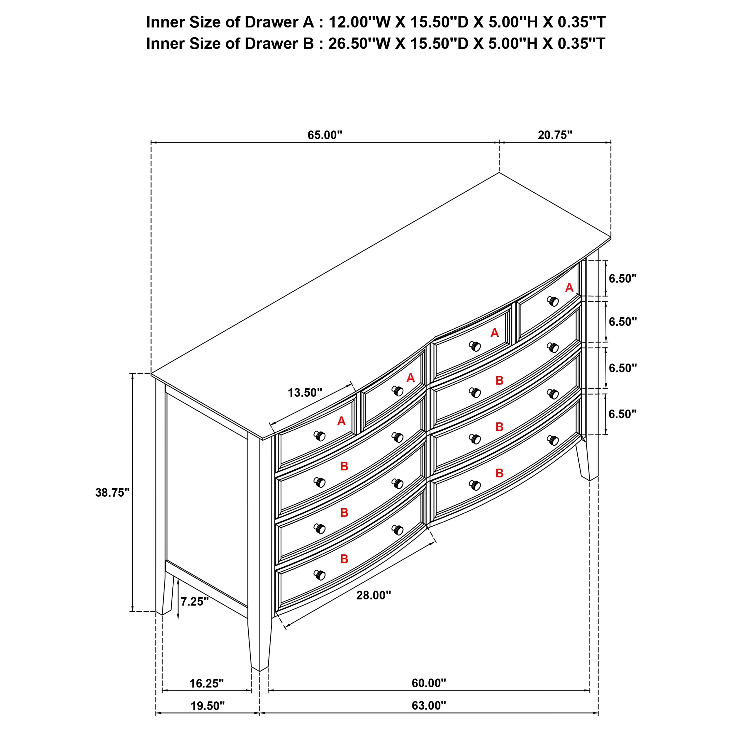 Bexhill Dresser - Image 13