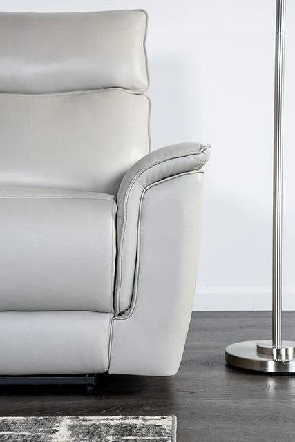 Bienne Recliner Chair White & Black - Image 6
