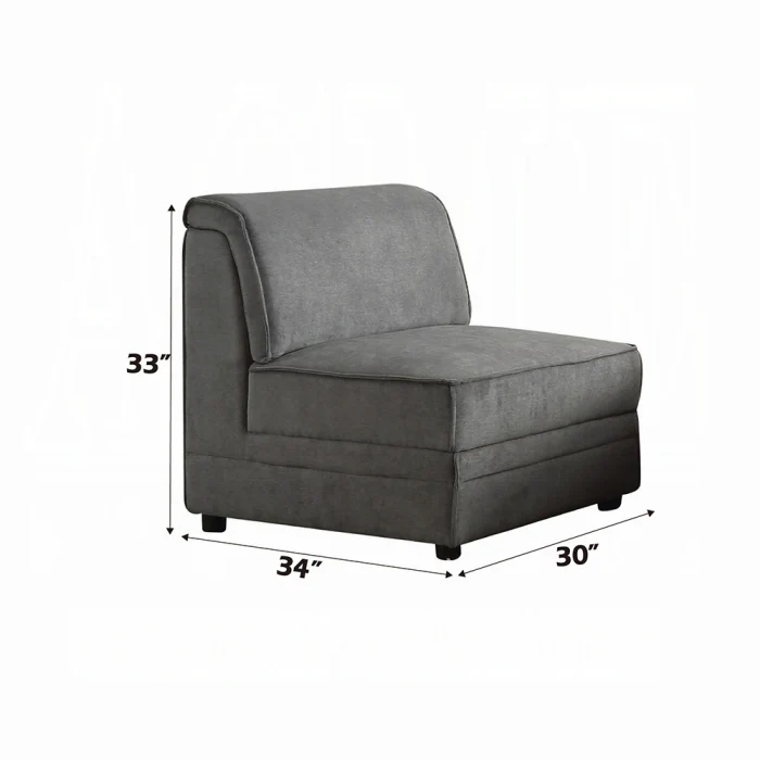 Bois Modular-Armless Chair
