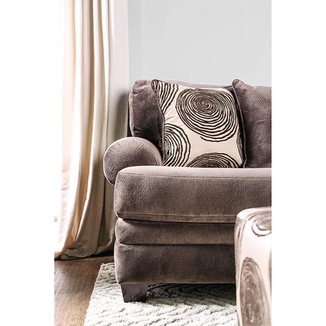 Bonaventura Brown Sofa - Image 3
