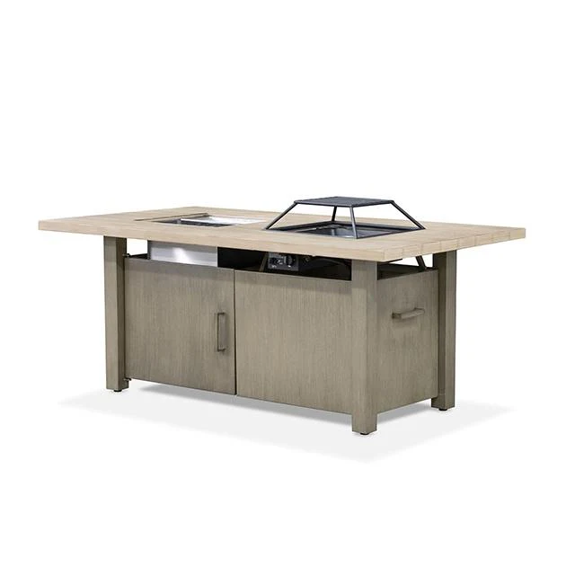Bordeaux Dining Table w/ Fire Pit & Cooler - Image 3