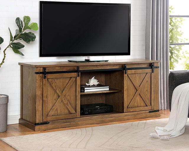 BORREGO TV Stand, Dark Oak - Image 2