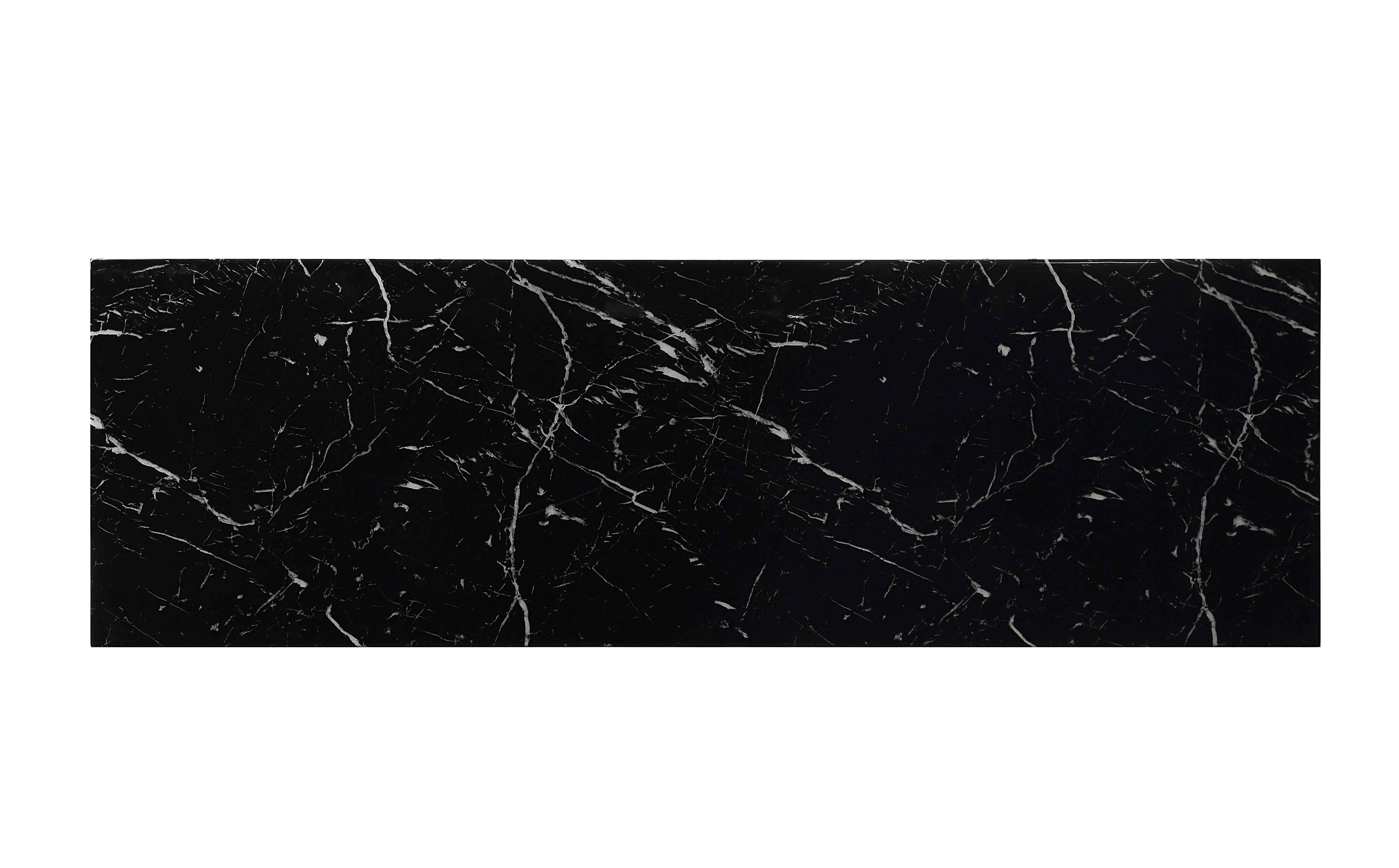Brancaster Marble & Aluminum Bar Table