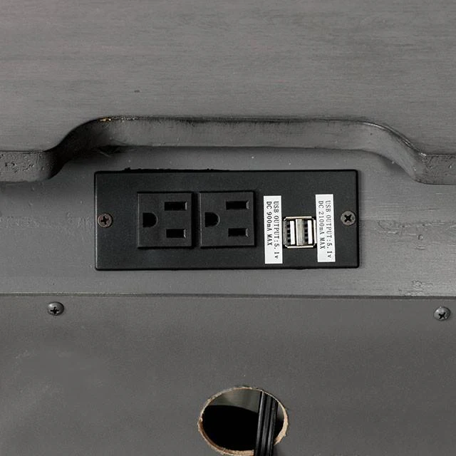 Brandt Gray Night Stand - Image 4