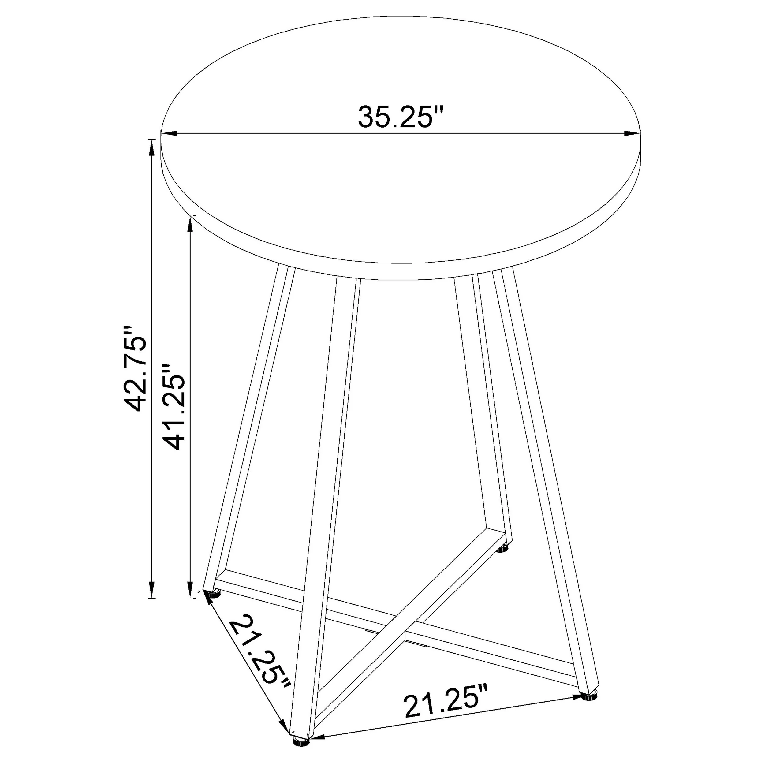 Burkhart Bar Table - Image 7