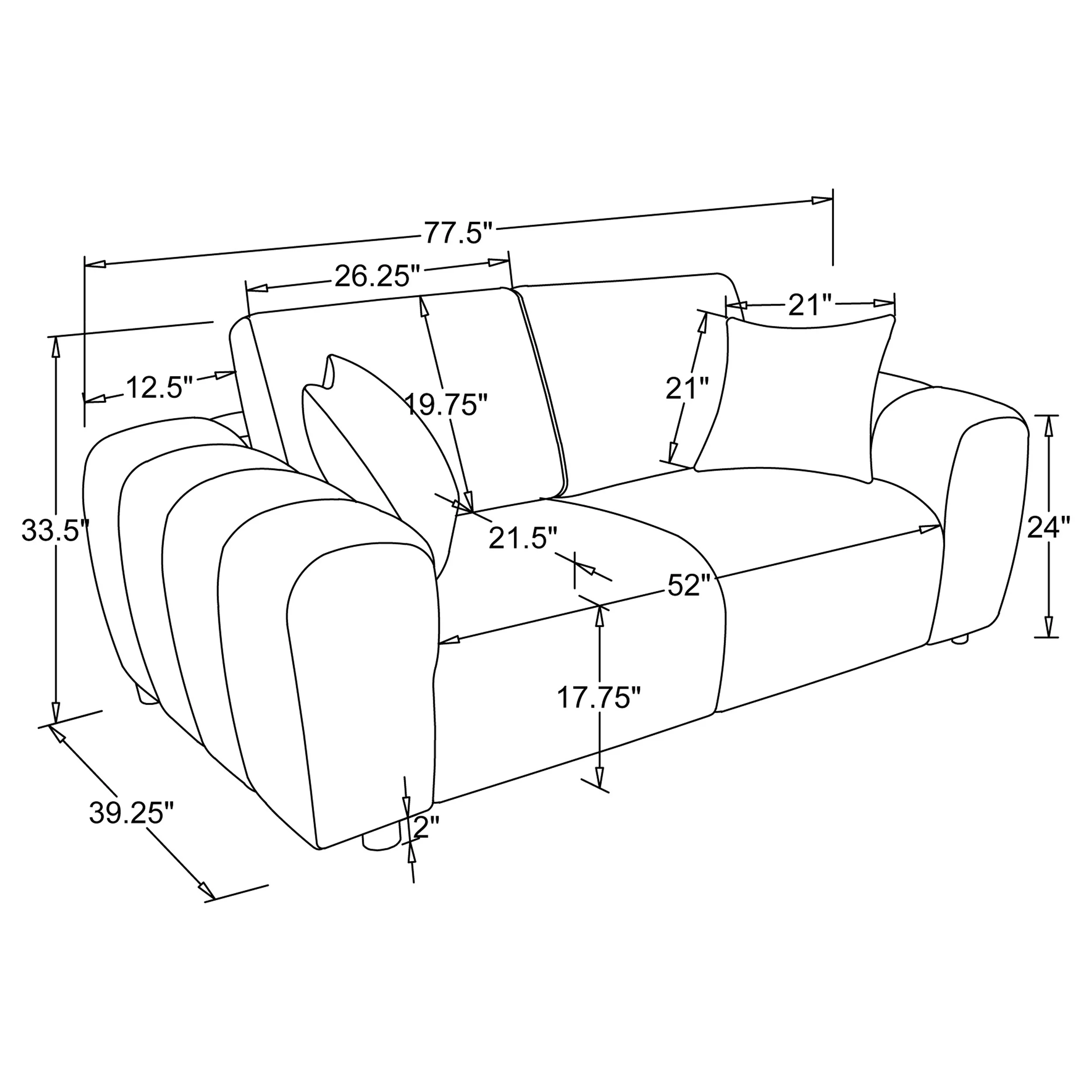 Burnett Sofa Set - Image 9