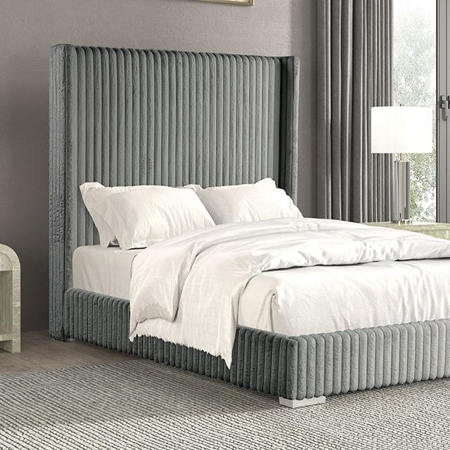 Cadwell Bed Black, Grey, Pink & White - Image 5