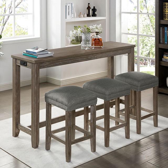 Caerleon 3 & 4 Piece Counter Ht. Set Gray & Blue - Image 14