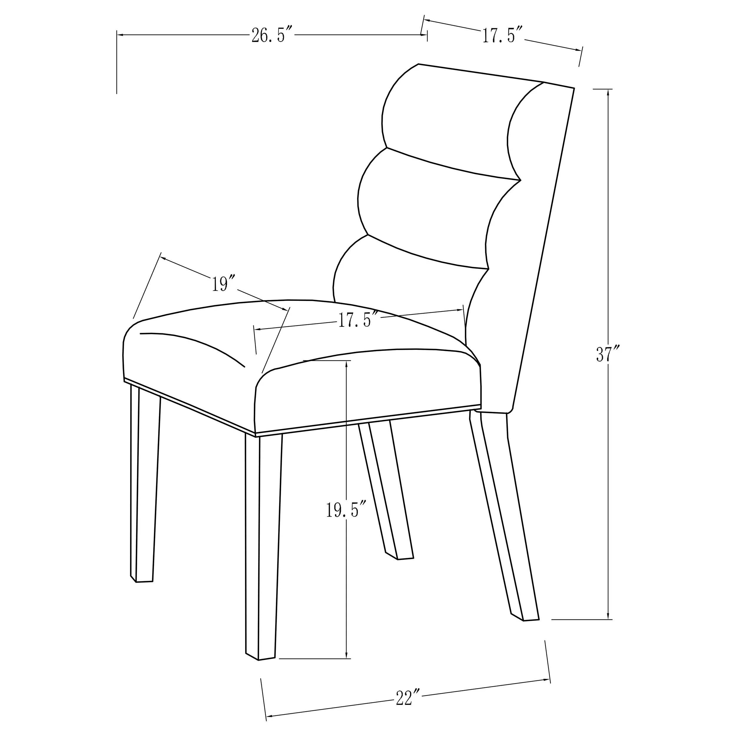 Carla Dining Side Chair - Image 33
