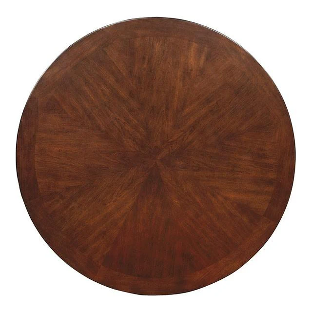Carlisle Brown Cherry Round Dining Table - Image 3