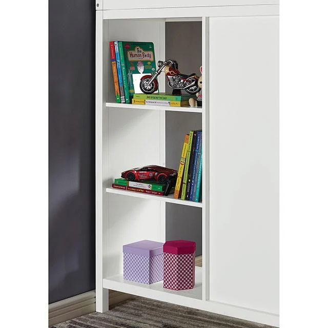 CASSIDY Twin Loft Bed w/ Drawers - Image 5