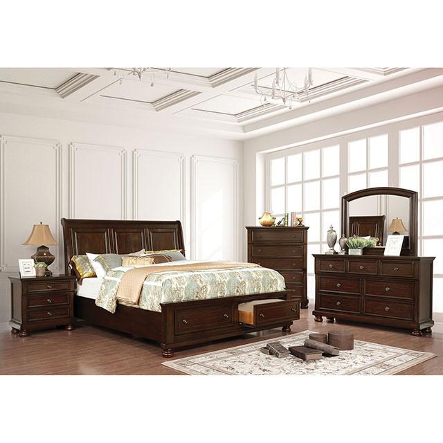Castor Bed Black, Chrome, & White - Image 5